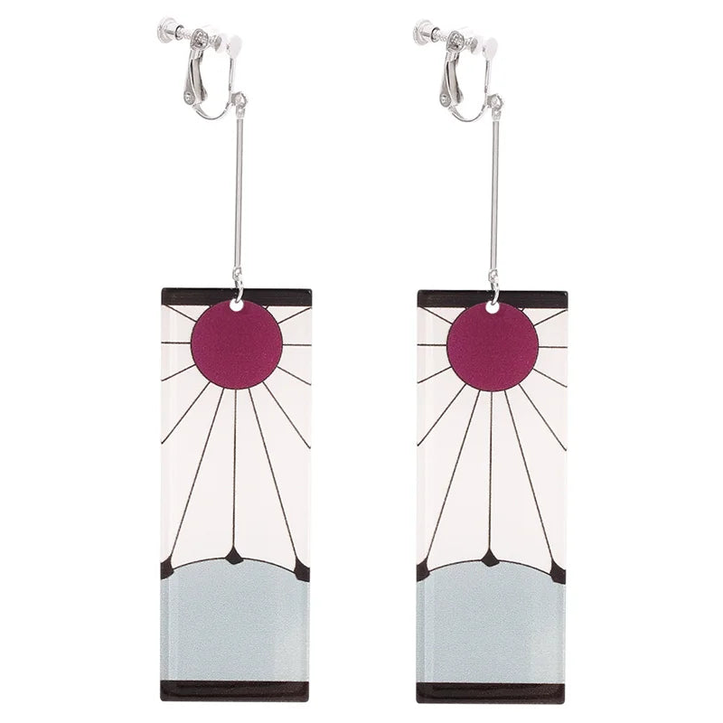 Demon Slayer Acrylic Earrings