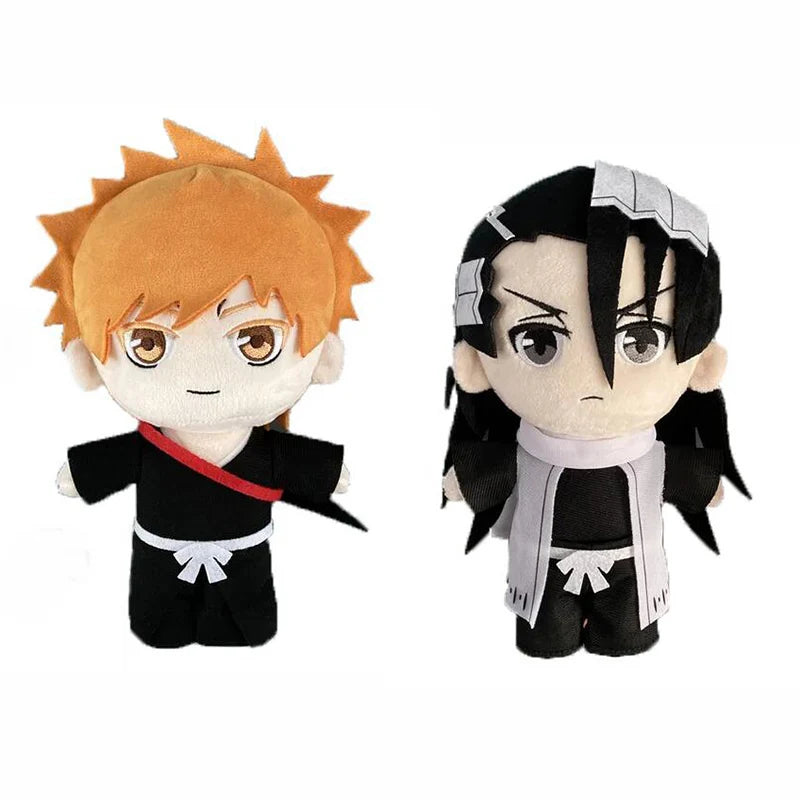 BLEACH Kuchiki Byakuya Plush Doll – 20cm Soft Stuffed Anime Pillow & Collectible Toy