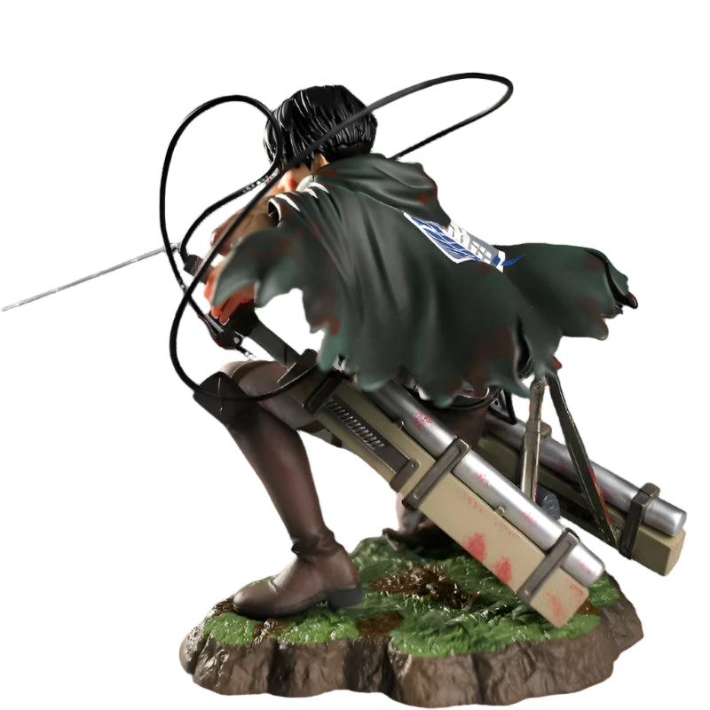 Levi Ackerman Attack on Titan PVC Action Figure – 18cm - Maarufu