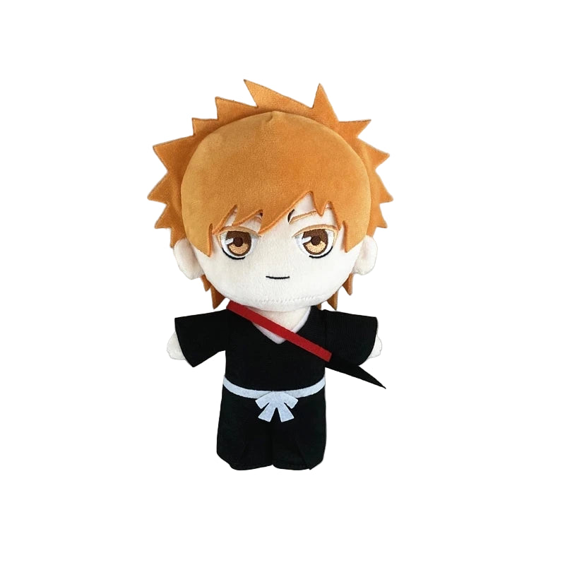 BLEACH Kuchiki Byakuya Plush Doll – 20cm Soft Stuffed Anime Pillow & Collectible Toy