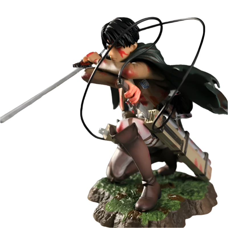 Levi Ackerman Attack on Titan PVC Action Figure – 18cm - Maarufu