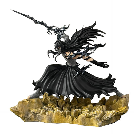 24cm Bleach Ichigo Kurosaki Moonless Combat Statue – Bandai Official Collectible Figure - Maarufu