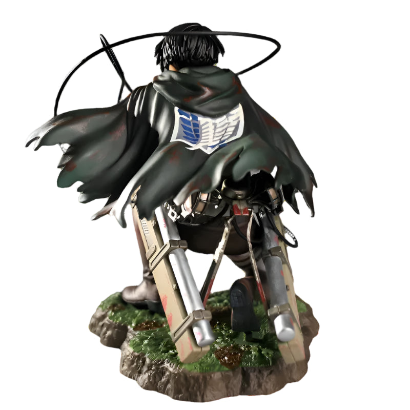 Levi Ackerman Attack on Titan PVC Action Figure – 18cm - Maarufu