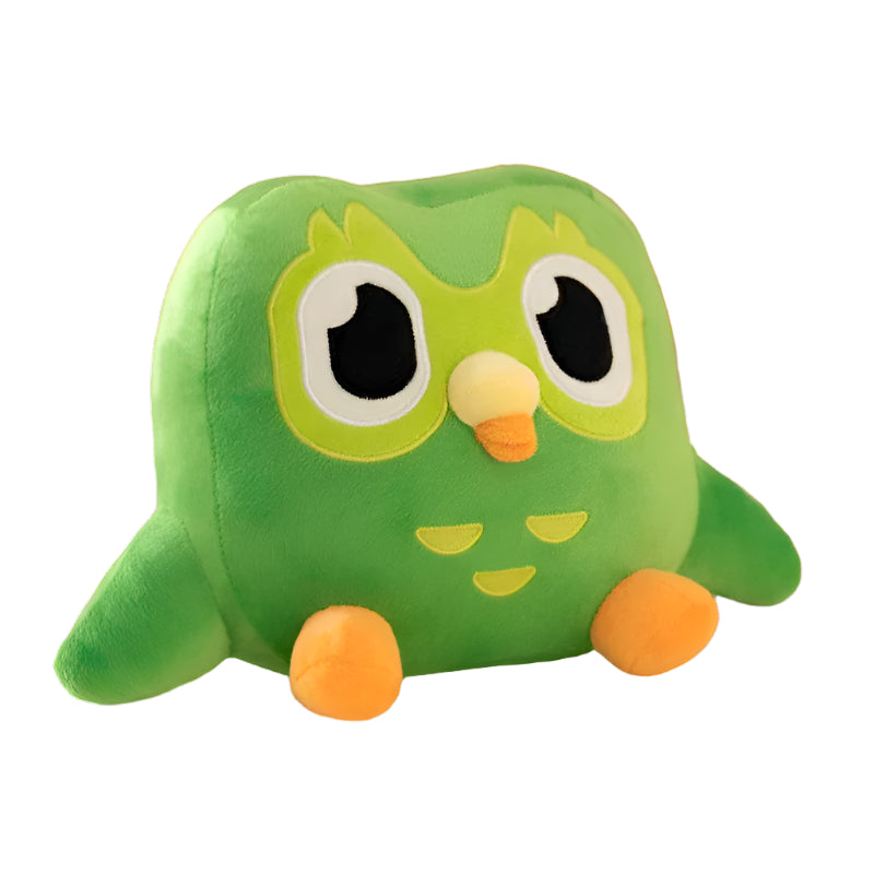 Kawaii Duolingo Owl Plush Toy - Maarufu