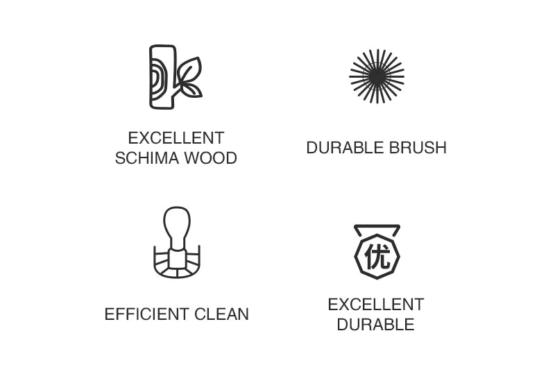 Coffee Brush Cleaner Solid Wood Portafilter Basket Cleaning Barista Dusting Tools Espresso Machine Accessories Home Cafe Goods