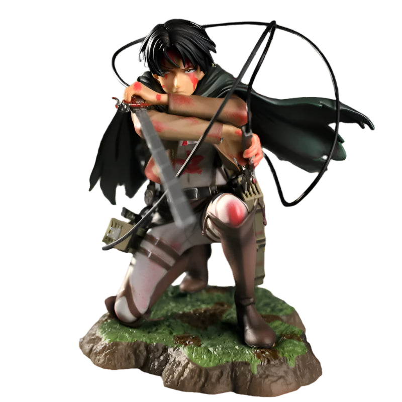 Levi Ackerman Attack on Titan PVC Action Figure – 18cm - Maarufu