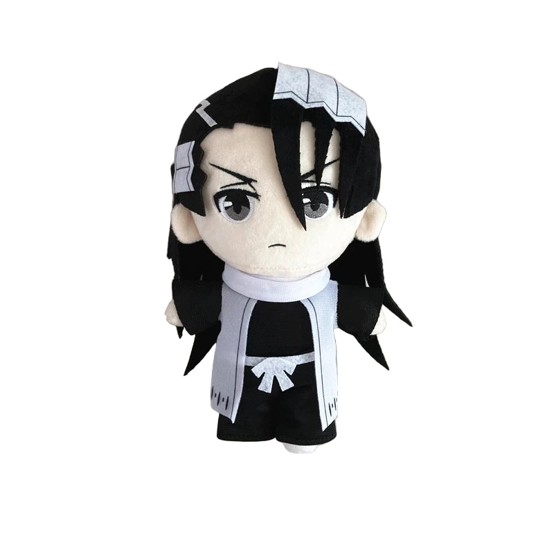 BLEACH Kuchiki Byakuya Plush Doll – 20cm Soft Stuffed Anime Pillow & Collectible Toy