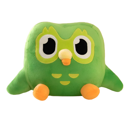 Kawaii Duolingo Owl Plush Toy - Maarufu