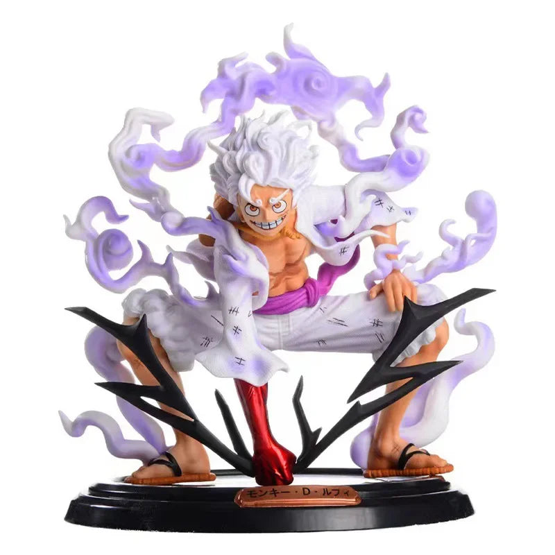 One Piece Gear 5 Luffy "Sun God Nika" PVC Statue - Maarufu