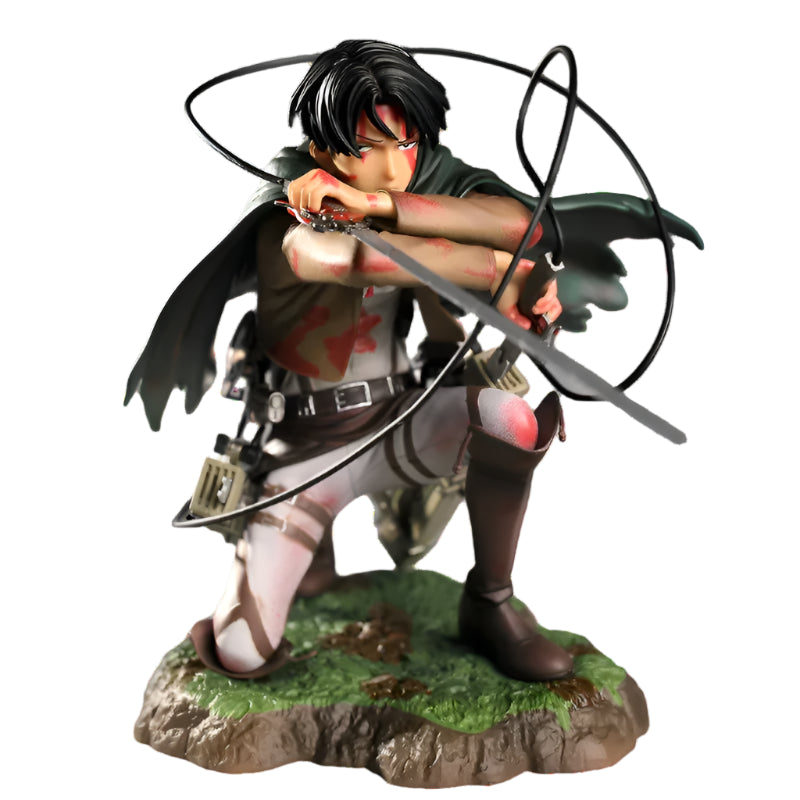 Levi Ackerman Attack on Titan PVC Action Figure – 18cm - Maarufu