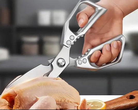 Multifunctional Kitchen Shears – Heavy-Duty Food Scissors for Meat, Fish, Vegetables & More