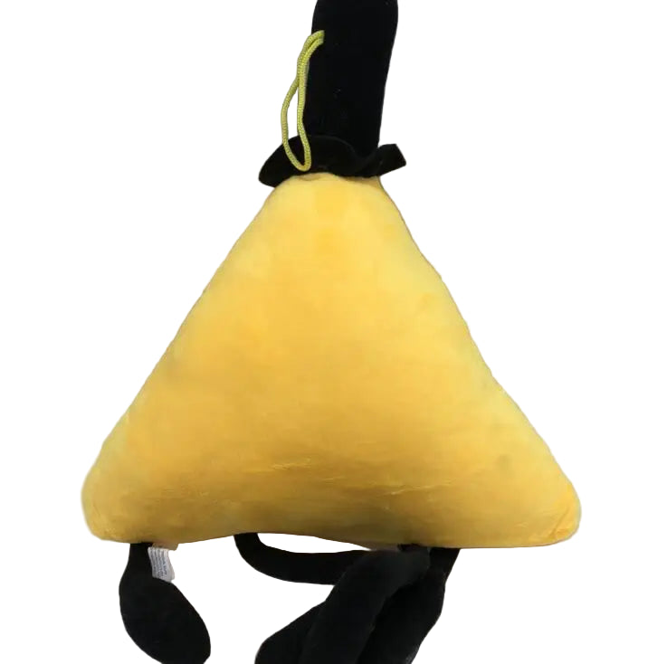28cm Bill Cipher Plush Doll – Gravity Falls Cartoon Stuffed Toy for Christmas & Birthday Gifts