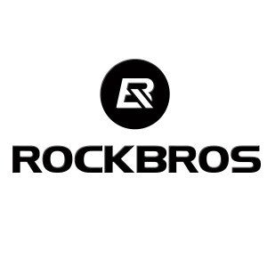 Black 'RockBros' logo on a white background