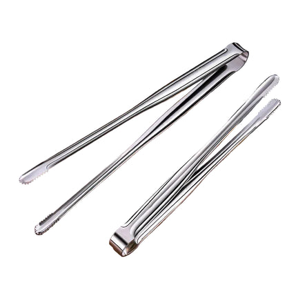 Grill Tongs – Non-Slip BBQ & Cooking Tongs for Steak, Salad, Sushi | 3 Sizes