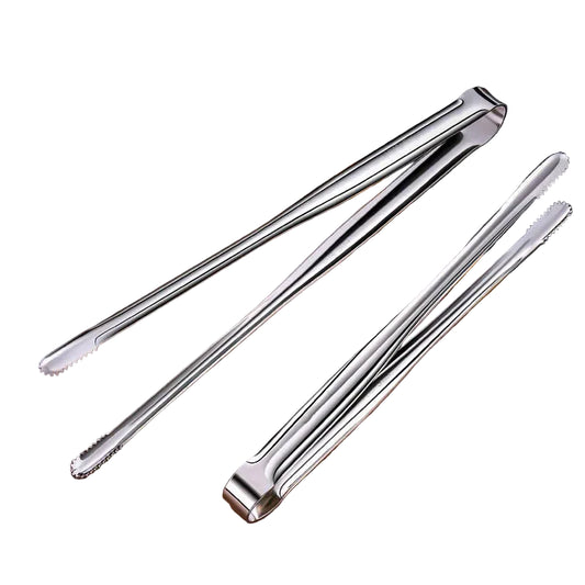 Grill Tongs – Non-Slip BBQ & Cooking Tongs for Steak, Salad, Sushi | 3 Sizes