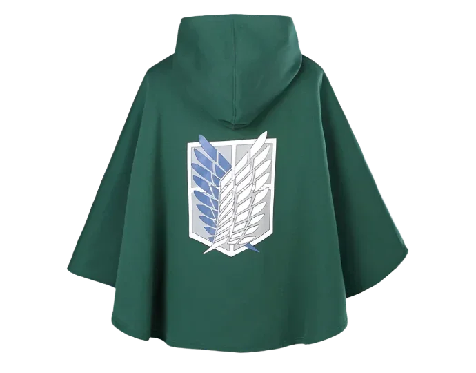 Authentic Attack on Titan Scouting Legion Cloak - Maarufu