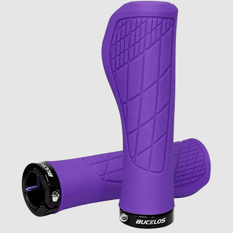 BUCKLOS Ergonomic Soft Rubber MTB Handlebar Grips