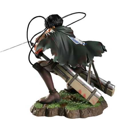 Levi Ackerman Attack on Titan PVC Action Figure – 18cm - Maarufu
