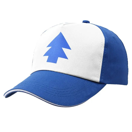 Gravity Falls Dipper Pines Baseball Cap – Official Disney Cartoon Cosplay Adjustable Cotton Hat