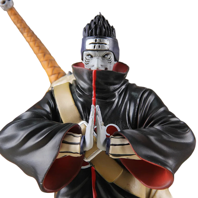 32cm Naruto Kisame Hoshigaki Figure – Akatsuki Shark Statue with Samehada Sword & Dynamic Base