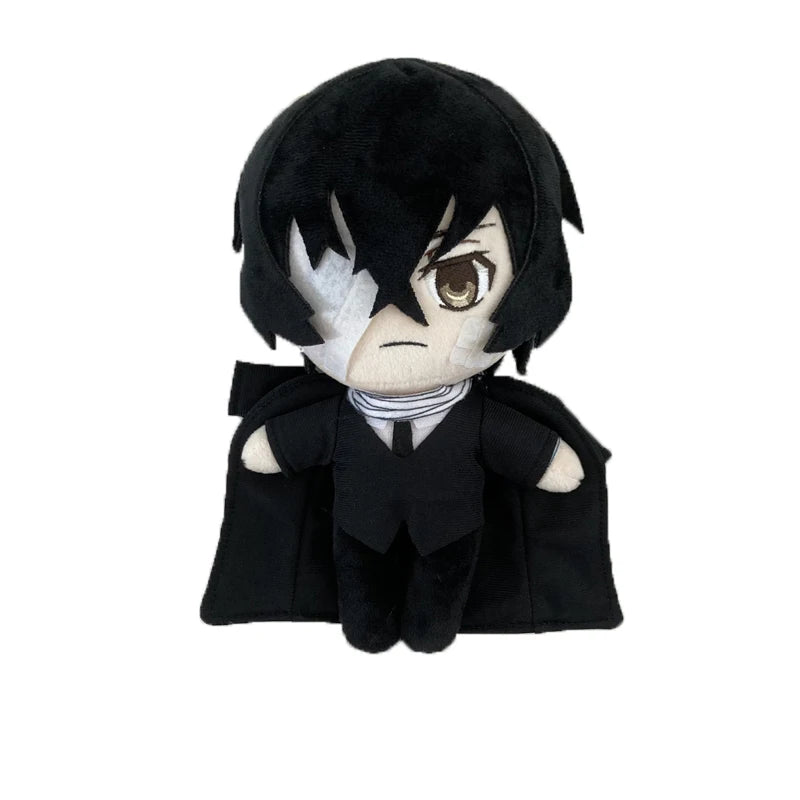 Bungou Stray Dogs Dazai Osamu Plush Doll – 20cm Standing Cute Stuffed Toy & Soft Pillow Gift - Maarufu