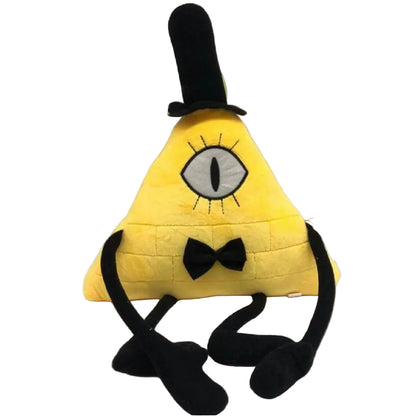 28cm Bill Cipher Plush Doll – Gravity Falls Cartoon Stuffed Toy for Christmas & Birthday Gifts