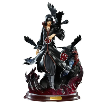 25cm Uchiha Itachi & Crow Figure