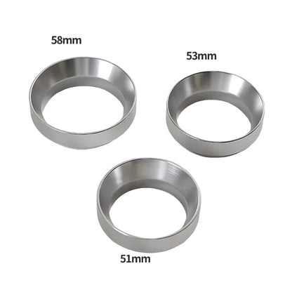 Coffee Catcher Ring Anti-Fly Powder Ring - 51mm 53mm 58mm Dosing Ring for Espresso Grinder