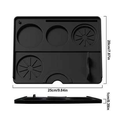 Coffee Tamping Mat – Non-Slip Holder Pad & Press Cushion for Espresso, Home & Cafe Use