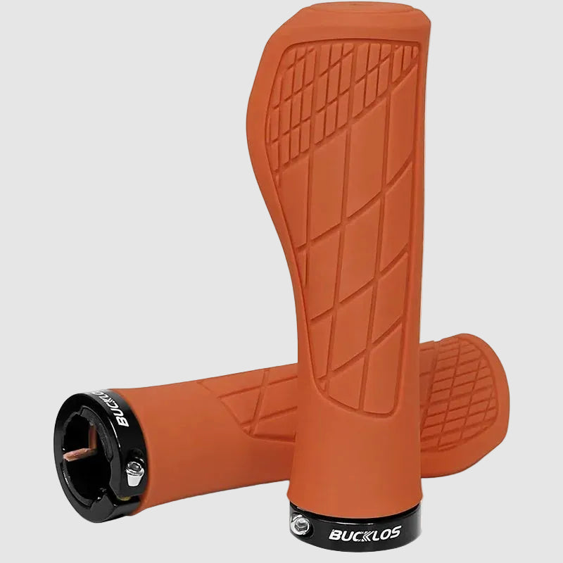 BUCKLOS Ergonomic Soft Rubber MTB Handlebar Grips