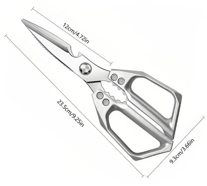 Multifunctional Kitchen Shears – Heavy-Duty Food Scissors for Meat, Fish, Vegetables & More
