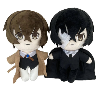 Bungou Stray Dogs Dazai Osamu Plush Doll – 20cm Standing Cute Stuffed Toy & Soft Pillow Gift - Maarufu