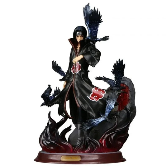 25cm Uchiha Itachi & Crow Figure
