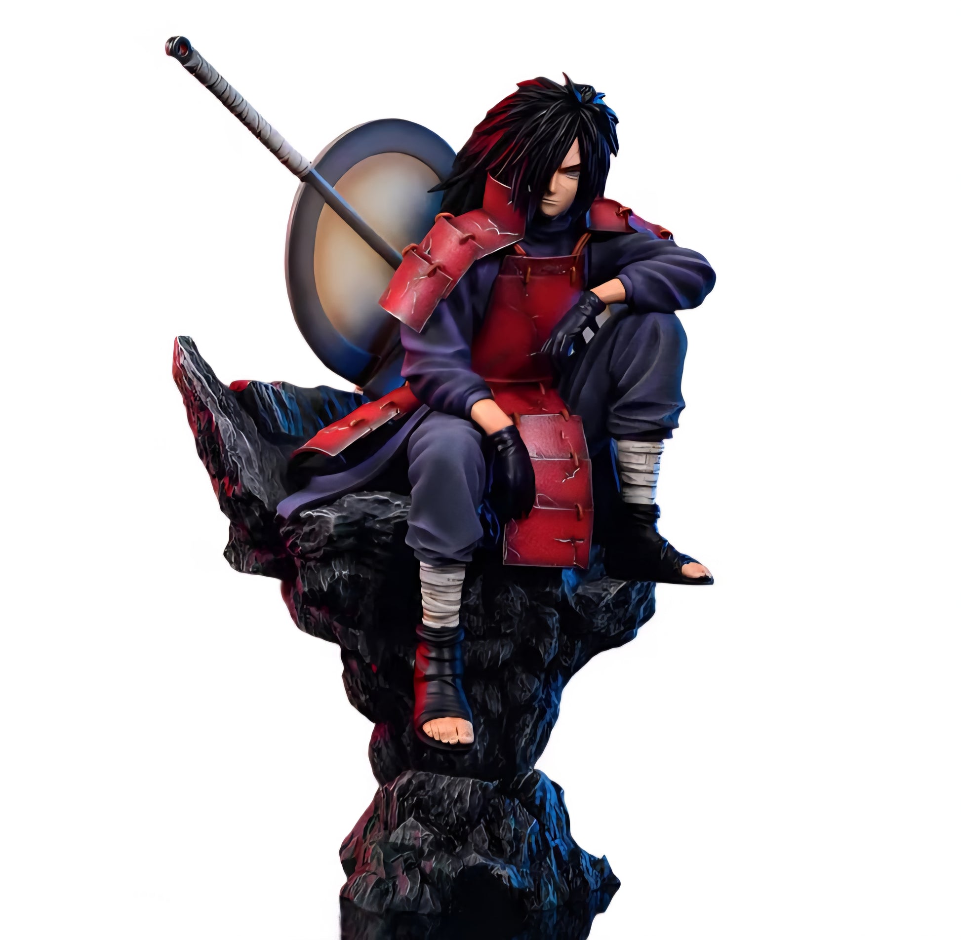 30cm Uchiha Madara - Premium Naruto Anime Figure - Maarufu